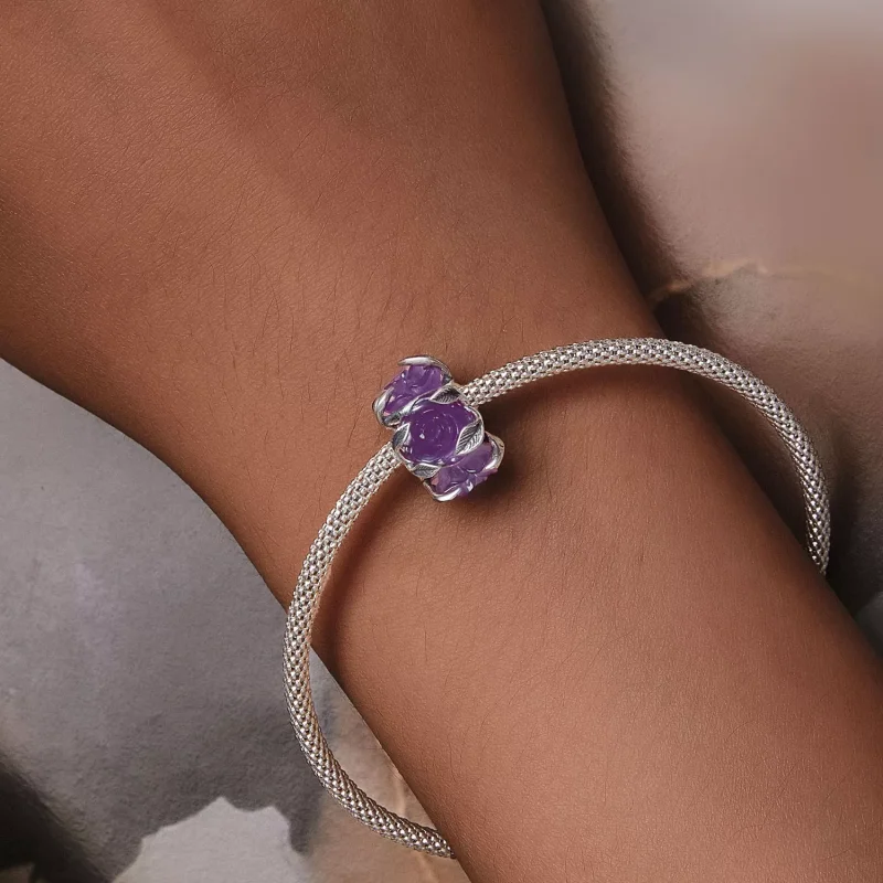 (resim) Pandora Stil Gül Şanslı Küpe - SCC2602 - Görüntüle 10
