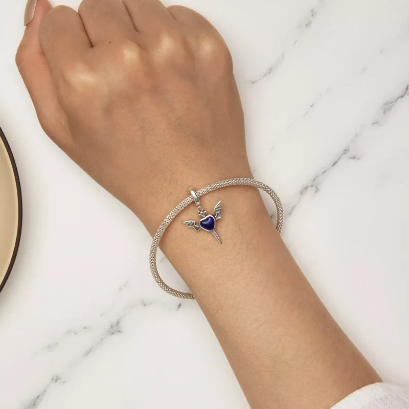 (resim) Pandora Stil Melek Kanatlı Küpe - SCC2559 - Görüntüle 6