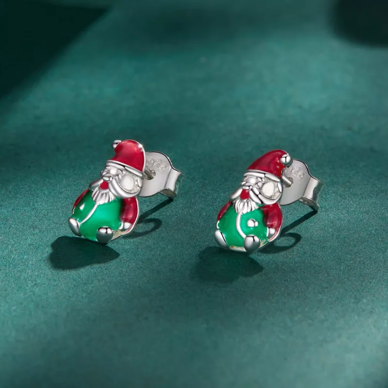 (resim) Pandora Stil Parlayan Noel Işıklı Küpe - BSE918 - Görüntüle 2