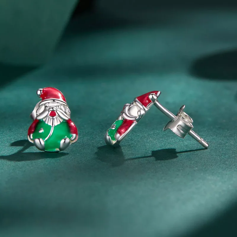 (resim) Pandora Stil Parlayan Noel Işıklı Küpe - BSE918 - Görüntüle 3