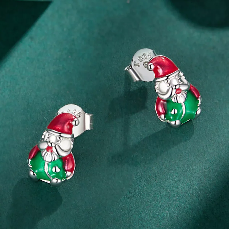 (resim) Pandora Stil Parlayan Noel Işıklı Küpe - BSE918 - Görüntüle 4