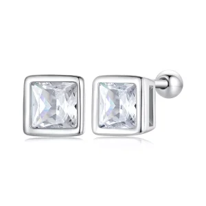 (resim) Pandora Stil Prenses Zirkonya Küpe - BSE885-L