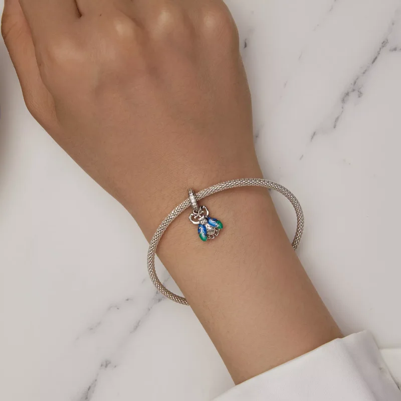 (resim) Pandora Stil Scarab Asılı - BSC881 - Görüntüle 5