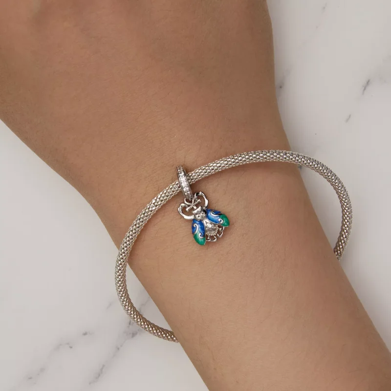 (resim) Pandora Stil Scarab Asılı - BSC881 - Görüntüle 6