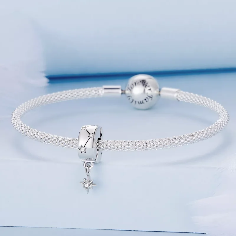 (resim) Pandora Stil Yıldız Patlaması Dairesel Klips - BSC808 - Görüntüle 4