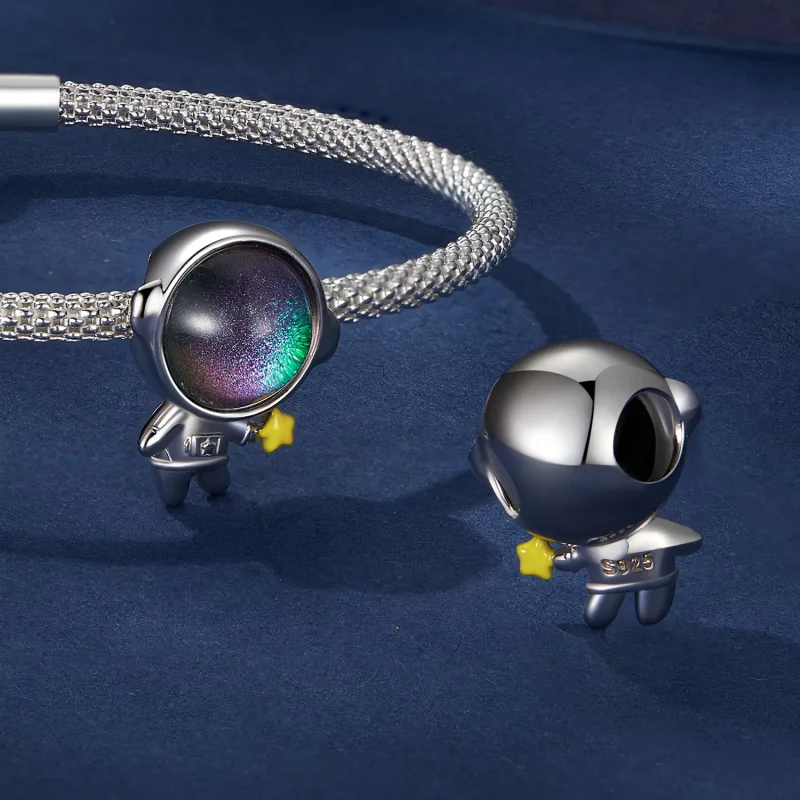 (resim) Pandora Stili Astronot Yıldız Takıması - BSC793 - Görüntüle 4