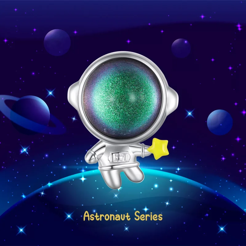(resim) Pandora Stili Astronot Yıldız Takıması - BSC793 - Görüntüle 7