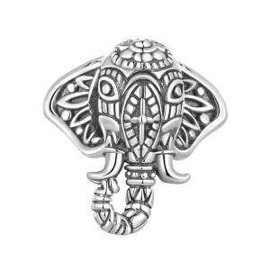 (resim) Pandora Stili Ganesha Şanslı Küçük Değerli Taş Takısı - SCC2477