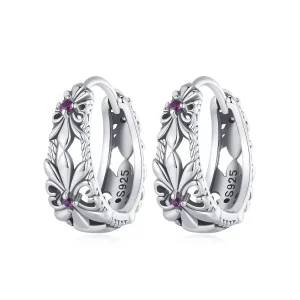 (resim) Pandora Stili Iris Vintage Halka Küpe - SCE1649