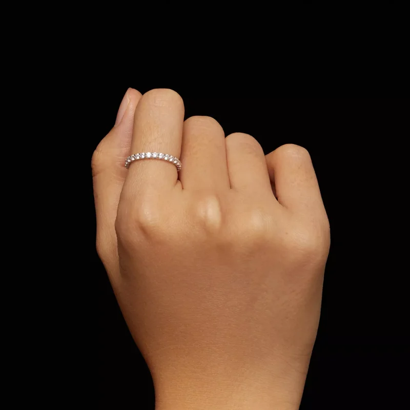 (resim) Pandora Stili Moissanite Yüzük - MSR034 - Görüntüle 4