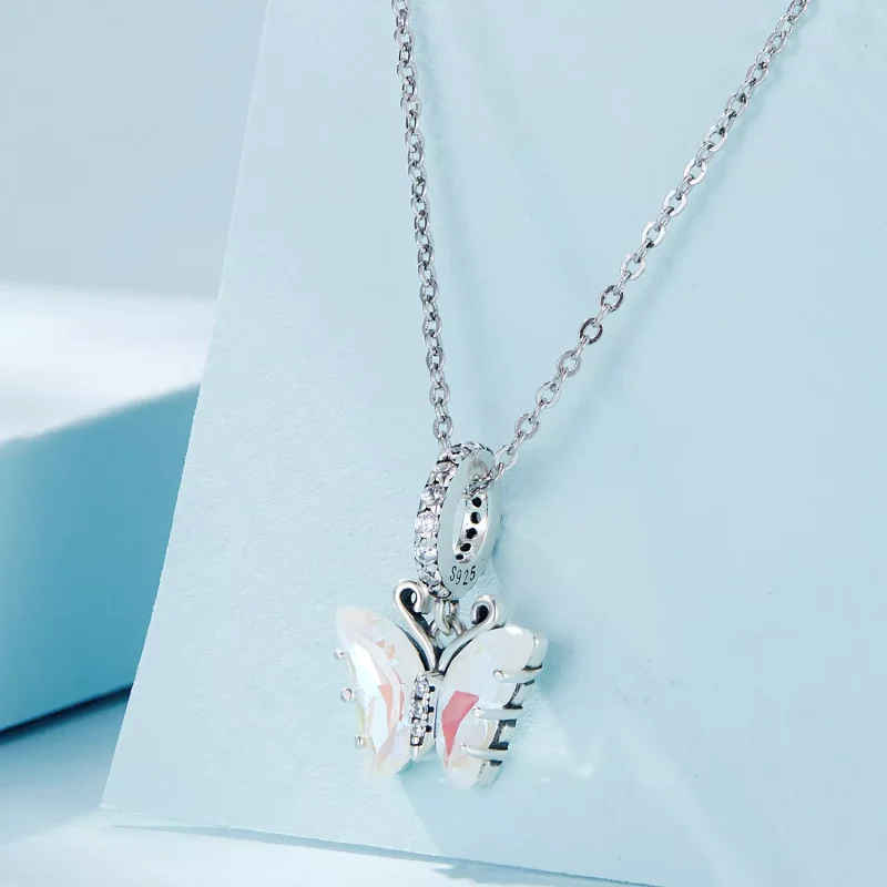 (resim) Pandora Stili Renkli Aurora Kelebek Dangle - SCC2305-CF - Görüntüle 2
