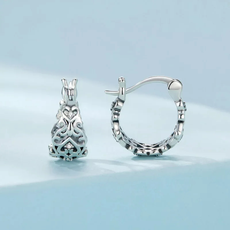 (resim) Pandora Stili Retro Desenli Küpe - SCE1650 - Görüntüle 2