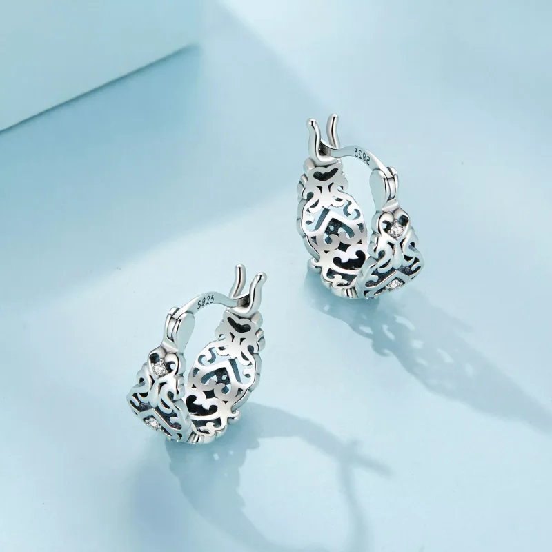 (resim) Pandora Stili Retro Desenli Küpe - SCE1650 - Görüntüle 3