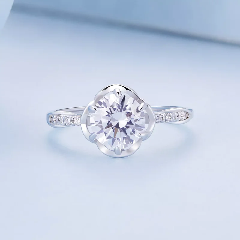 (resim) Pandora Stili Romantik Gül Yüzük - BSR387 - Görüntüle 4