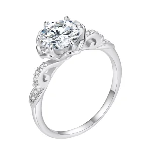 (resim) Pandora Stili Romantik Gül Yüzük - BSR387