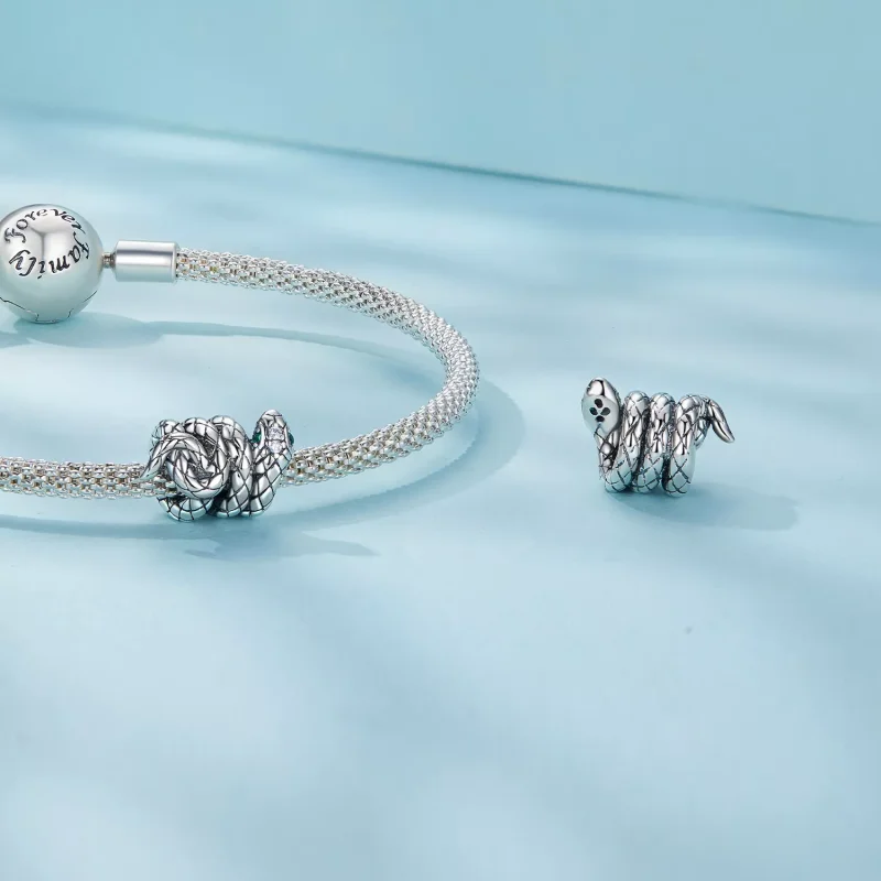 (resim) Pandora Stili Sarılmış Ruh Yılanı Şansı - SCC2549 - Görüntüle 4