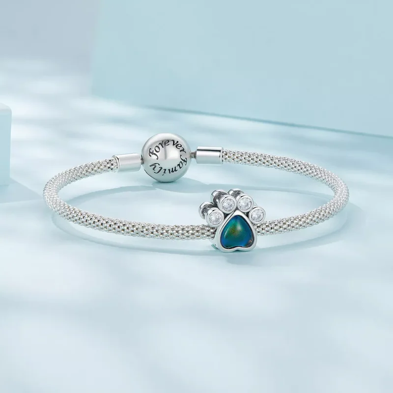 (resim) Pandora Stili Sevimli Evcil Hayvan Mood Taşı Charm - SCC2582 - Görüntüle 6