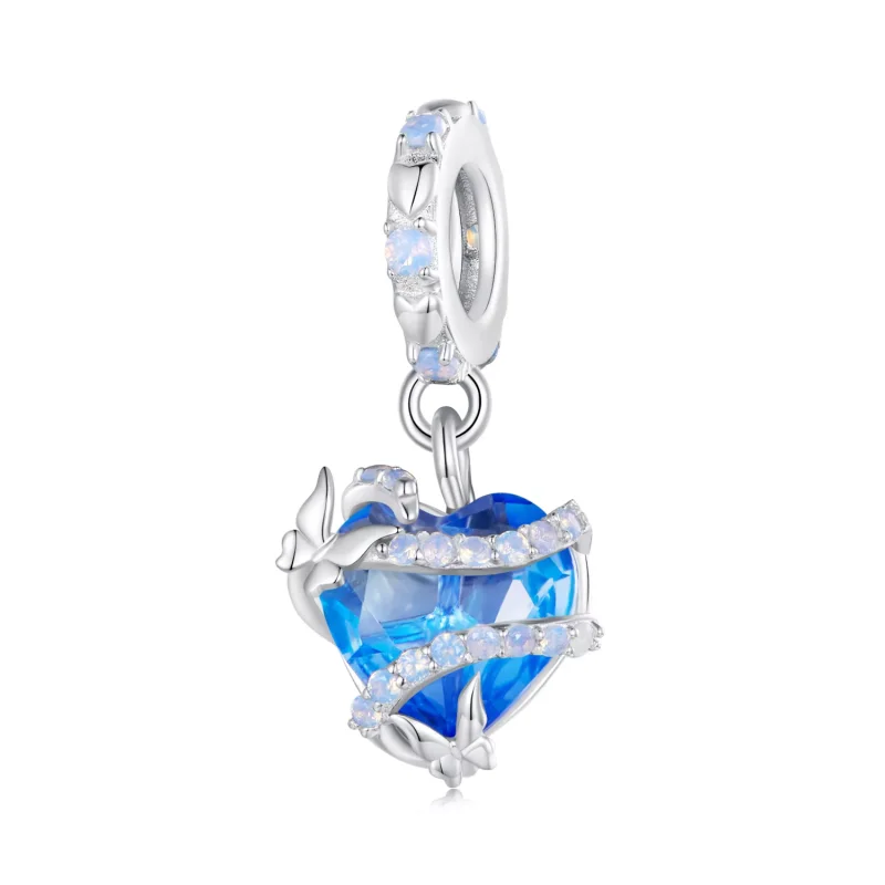 (resim) Pandora Stili Sihirli Kalp Asılı - SCC2535