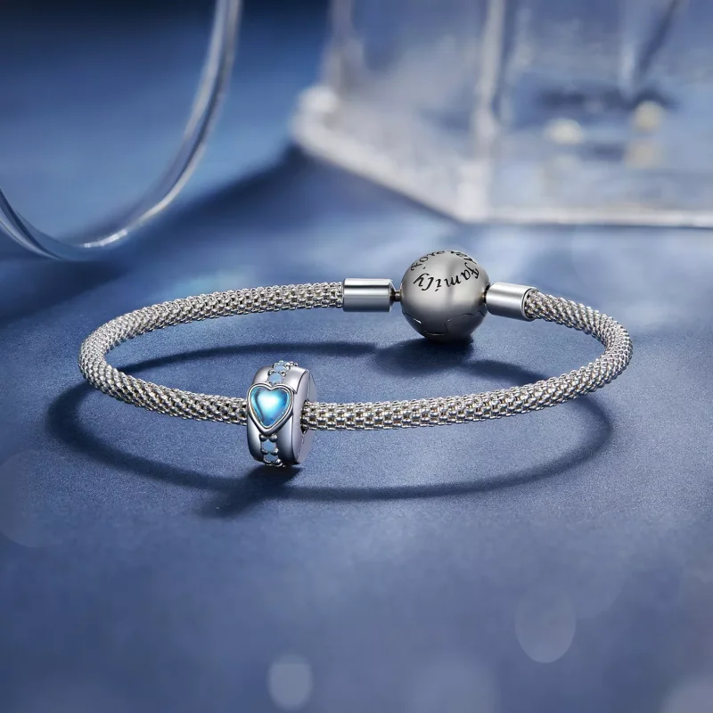 (resim) Pandora Stili Sihirli Kalp Klipsi - SCC2537 - Görüntüle 5