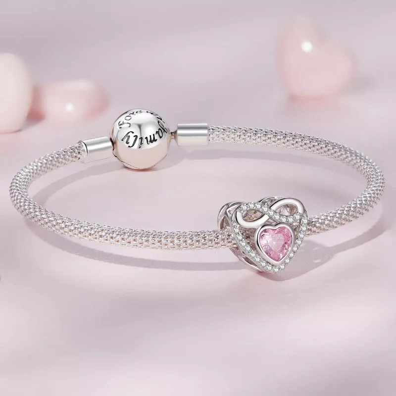 (resim) Pandora Stili Sonsuz Kalp Takı - BSC826 - Görüntüle 5