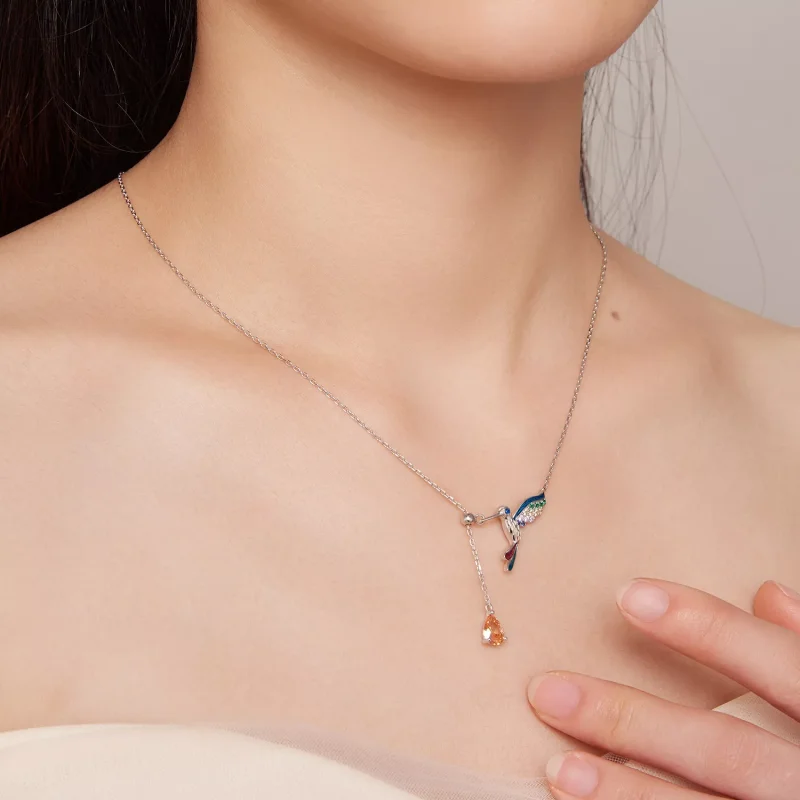 (resim) Pandora Stilinde Güvercin Kolye - BSN305 - Görüntüle 8