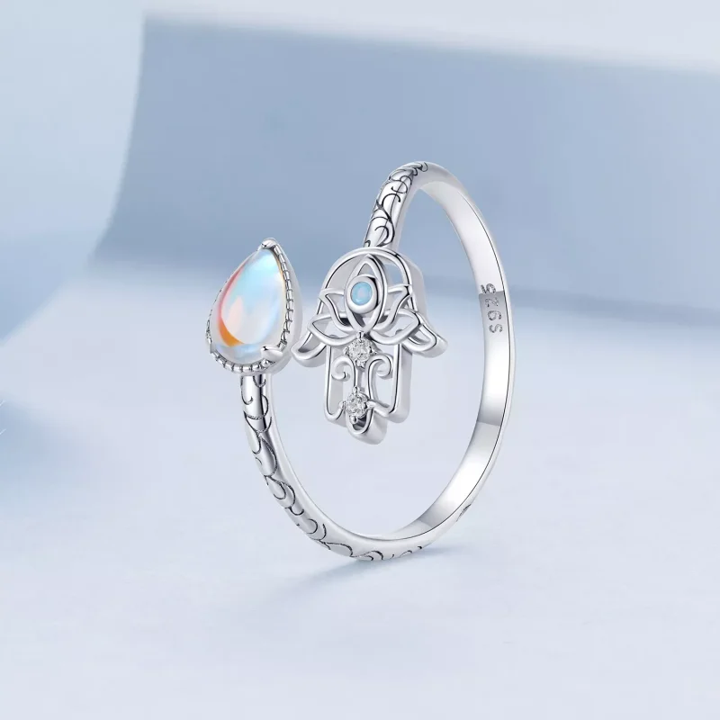 (resim) Pandora tarzı Şanslı El Yüzüğü - BSR486-E - Görüntüle 2