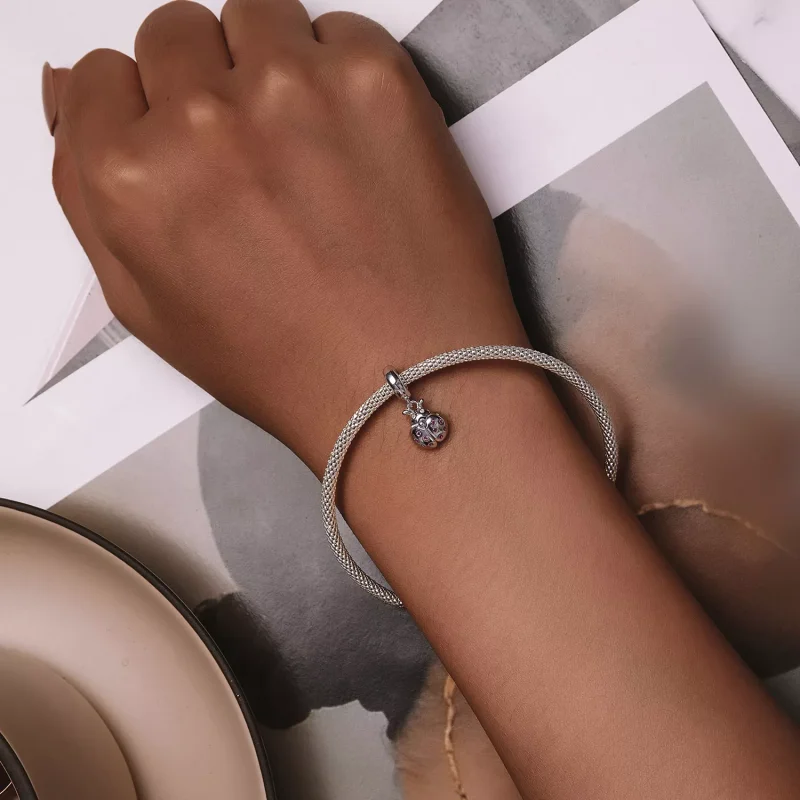 (resim) Pandora tarzı Şanslı Uğur böceği Dangle - SCC2613 - Görüntüle 5