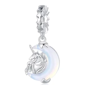 (resim) Pandora Tarzı Ay Unicorn Asma - BSC926