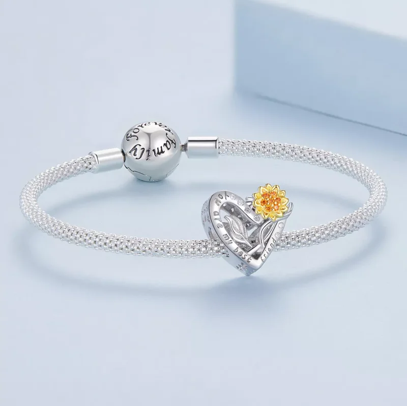 (resim) Pandora Tarzı Ayçiçeği Süs - BSC839 - Görüntüle 5
