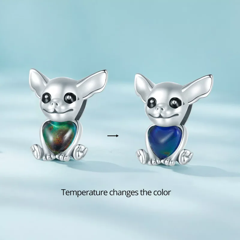 (resim) Pandora tarzı Chihuahua Charm - SCC2601 - Görüntüle 2