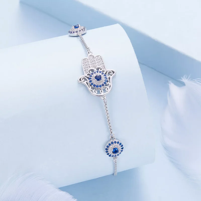 (resim) Pandora tarzı Hamsa Bilekliği - BSB140 - Görüntüle 3