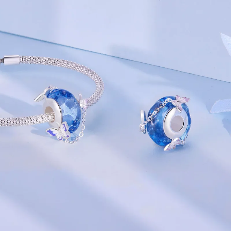 (resim) Pandora tarzı Kelebek Püskül Küpe - SCC2461 - Görüntüle 4