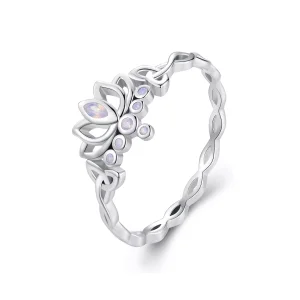 (resim) Pandora tarzı Lotus Yüzük - BSR487