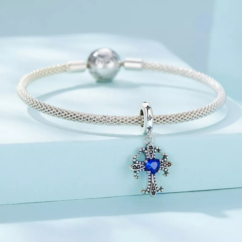 (resim) Pandora Tarzı Retro Çapraz Asılı Küpe - SCC2643 - Görüntüle 3