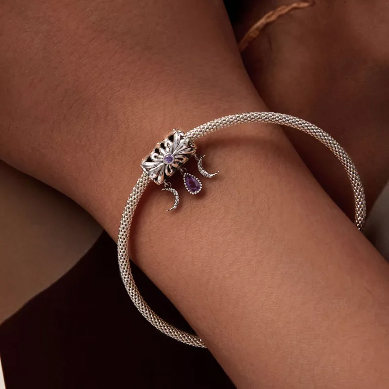 (resim) Pandora Tarzı Vintage Iris Kolye - SCC2631 - Görüntüle 6
