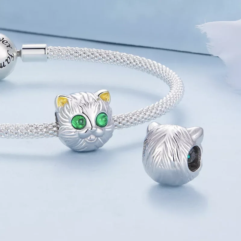 (resim) Pandora Tarzı Zarif Kedi Charm - BSC834 - Görüntüle 4