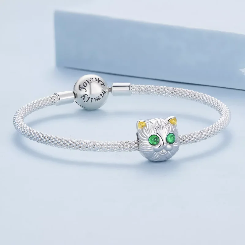 (resim) Pandora Tarzı Zarif Kedi Charm - BSC834 - Görüntüle 5