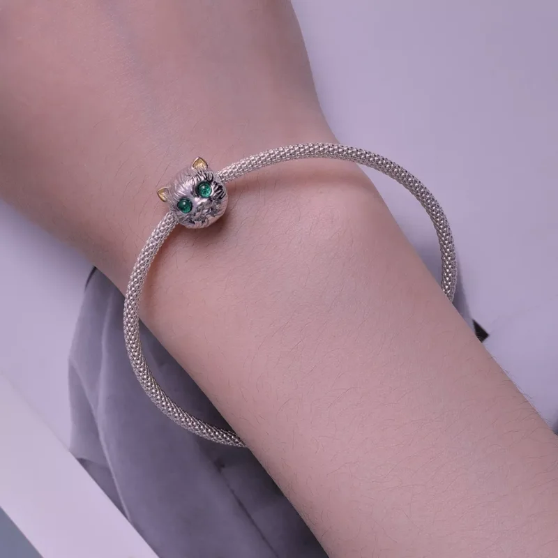 (resim) Pandora Tarzı Zarif Kedi Charm - BSC834 - Görüntüle 6