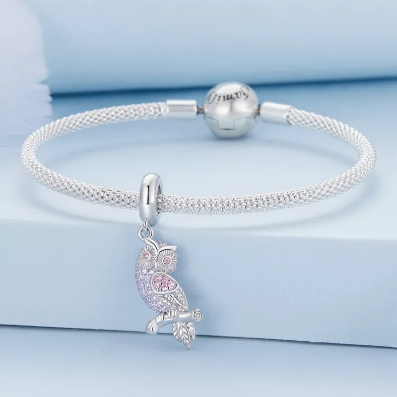 (resim) Pandora tarzında baykuş sallantılı takı - BSC832 - Görüntüle 3