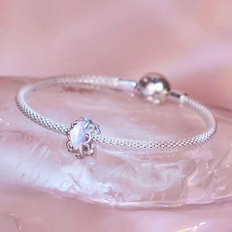 (resim) Pandora tarzında Pembe Dantel Silikon Aralayıcı - SCC2642 - Görüntüle 4