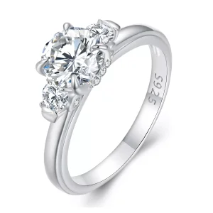 (resim) Pandora tarzında zarif Moissanite yüzük - MSR022