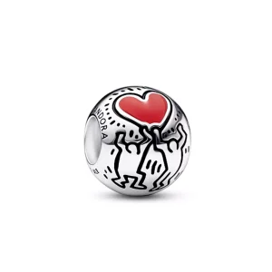 (resim) Keith Haring™ x Pandora Aşk ve Figür Charm'ı - 792225C01