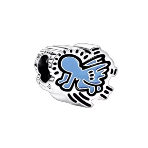 (resim) Keith Haring™ x Pandora Işıldayan Melek Charm'ı - 792219C01