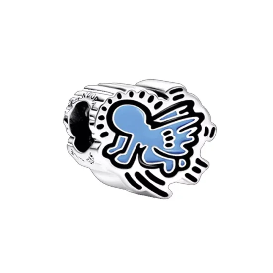 (resim) Keith Haring™ x Pandora Işıldayan Melek Charm'ı - 792219C01