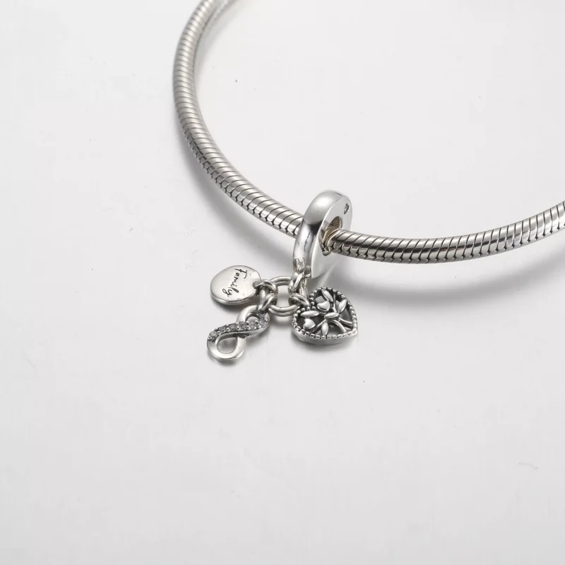 (resim) Pandora Ailesi Sonsuzluk Üçlü Sallantılı Charm - 792201C01 - Görüntüle 4