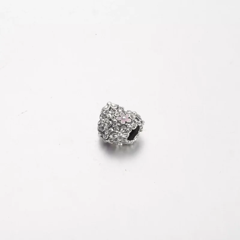 (resim) Pandora Anne Papatya Kalp Charm - 791155C01 - Görüntüle 3