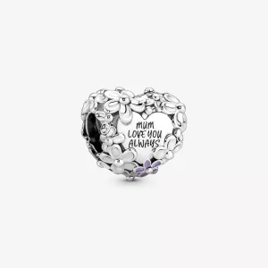 (resim) Pandora Anne Papatya Kalp Charm - 791155C01