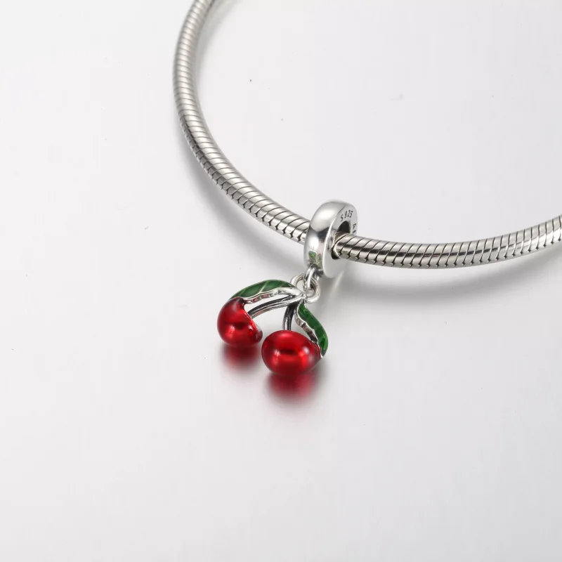 (resim) Pandora Asimetrik Kiraz Meyvesi Sallantılı Charm - 791583C01 - Görüntüle 5