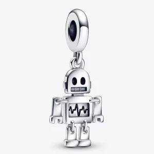 (resim) Pandora Bestie Bot Robot Sallanan Charm - 792250C01