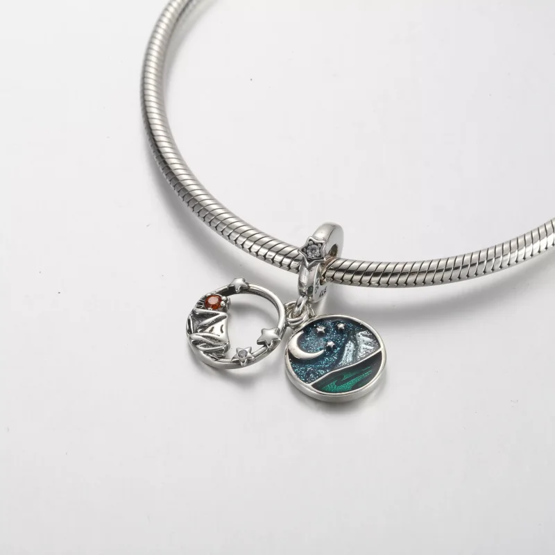 (resim) Pandora Camping Night Sky İkili Sallantılı Charm - 791686C01 - Görüntüle 4